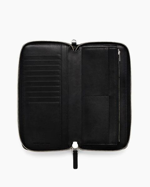 Гаманець жіночий Marc Jacobs The Covered J Marc Continental Wallet у гладкій шкірі чорний 2P4SMP013S02001 2P4SMP013S02001 фото