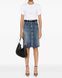 Жіноча футболка Saint Laurent Classic-Fit з логотипом бавовна білий 460876YB2DQ 9000 фото 3