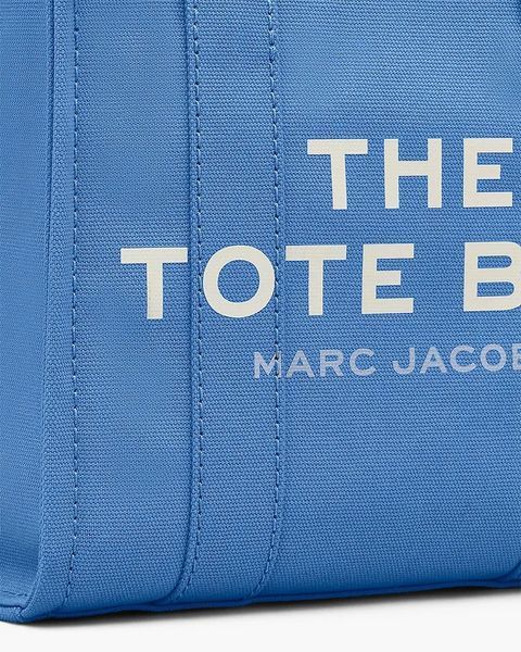 Сумка Marc Jacobs The Canvas Small Tote Bag через плече бавовна синя 26x13х21 см M0016493436 фото