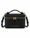 Сумка Marc Jacobs Vanity Bag зерниста шкіра чорний 18x12х6 см 4F6SMN006S01 4F6SMN006S01 фото 1