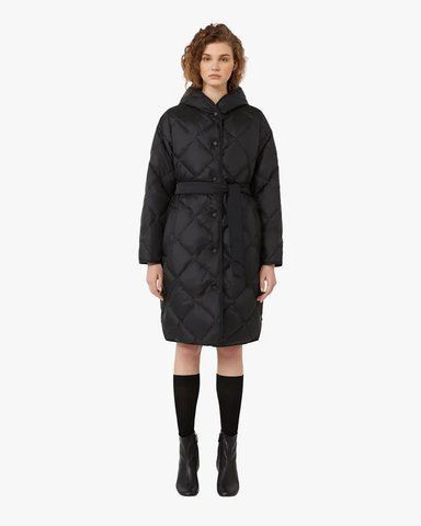 Двостороння жіноча куртка Max Mara Weekend Banfy подовжена чорний WE5496045206004 WE5496045206004 фото