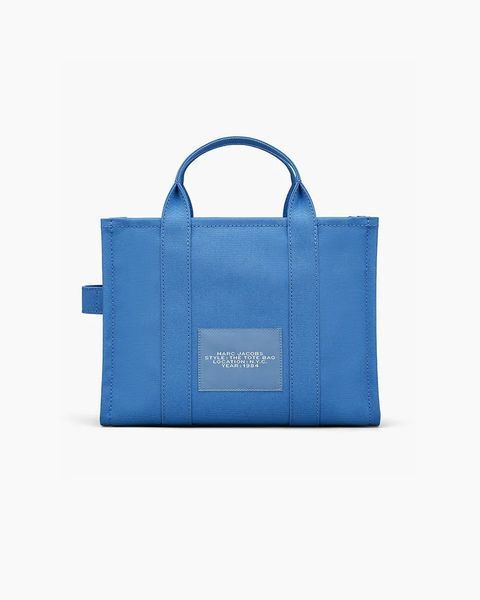 Сумка Marc Jacobs Canvas Medium Tote Bag, тоут текстиль синій 34x15х27 см M0016161436 фото
