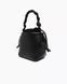 Сумка відро Ganni Bou Bucket Bag чорний шкіра 18x13х18,5 см A6934 фото 3